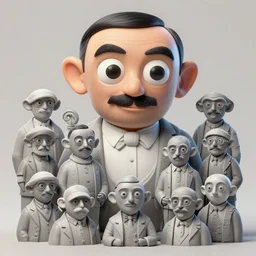 anthropomorphic highly detailed group portrait of funny mr bean neon giant cute eyes hermit, intricate, elegant, digital painting, artstation, concept art, smooth, sharp focus, illustration, art by artgerm, bob eggleton, michael whelan, stephen hickman, richard corben, wayne barlowe, greg rutkowski, alphonse mucha, 8 k