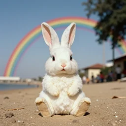 ©🇱🇸🌈🐰🔅 in the style of a 1 9 8 0 tourist photo