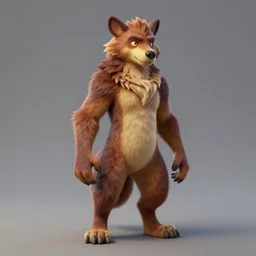 celshaded tpose biped furry by buigues