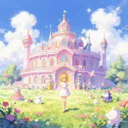 album cover art for dreaming candyland by akihiko yoshida