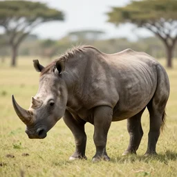 hybrid of a horse and a rhino