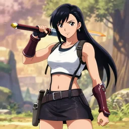 tifa lockhart by tetsuya nomura