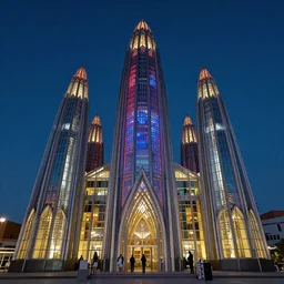 the meow wolf crystal cathedral,