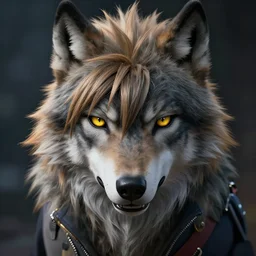 photo realistic image of sora from kingdom hearts as a wolf, stunning 3 d render inspired art by istvan sandorfi and greg rutkowski, perfect facial symmetry, realistic, highly detailed attributes and atmosphere, dim volumetric cinematic lighting,