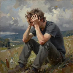 A Haskell programmer's despair, oil painting on canvas