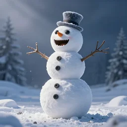 frosty the snowman screaming