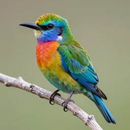 colorful bird by dave dorman