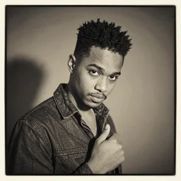 the vintage photo art of @ rez _ 7 7 7,