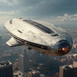a  1960s photograph of a giant spaceship flying over a city, dramatic lighting, cinematic, establishing shot, extremely high detail, foto realistic, cinematic lighting, post processed, concept art, high details, cinematic, 8k resolution, beautiful detailed, photorealistic, digital painting, artstation, concept art, smooth, sharp focus, artstation trending, octane render, unreal engine