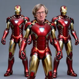 stephen hawking with iron man suit mk 8 5 suit, 4 k