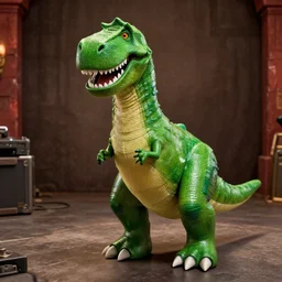 Barney the dinosaur in Fight Club