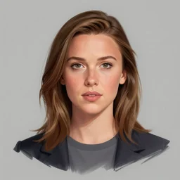 Portrait of Millie Bobby Brown by RossDraws