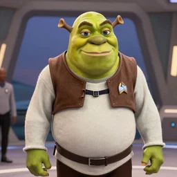 shrek in the movie star trek : first contact ( 1 9 9 6 )