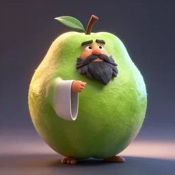 a prophet - fruit in pixar style, 3 d render, highly detailed, dynamic lighting, dramatic lighting, octane render, sharp focus, trending on artstation
