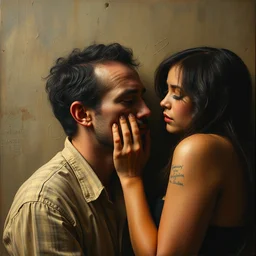 you and me doing the dangers of time and life wanting not really and not hidden that's love, dan witz, rococo