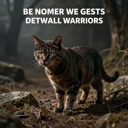 scourge the cat from the novel warriors
