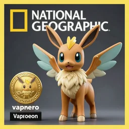 national geographic professional photo of vaporeon, award winning