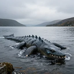 loch ness monster realistic