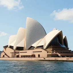 futuristic sidney opera house, hyper realistic, insanely detailed, digital art, daylight, artstation, 8 k
