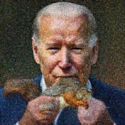 hyperrealistic mixed media image of Joe Biden eating a live squirrel, stunning 3d render inspired art by István Sándorfi and Greg Rutkowski, perfect facial symmetry, realistic, highly detailed attributes and atmosphere, dim volumetric cinematic lighting, 8k octane extremely hyper-detailed render, post-processing, masterpiece,