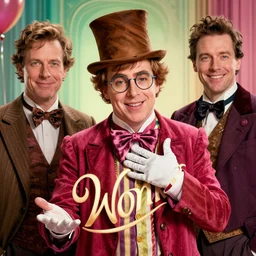 elton john dressed as willy wonka, digital art by eugene de blaas and ross tran, vibrant color scheme, intricately detailed, in the style of romanticism, cinematic, artstation, greg rutkowski