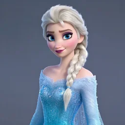 elsa from frozen as real woman, hyper detailed, digital art, trending in artstation, cinematic lighting, studio quality, smooth render, unreal engine 5 rendered, octane rendered